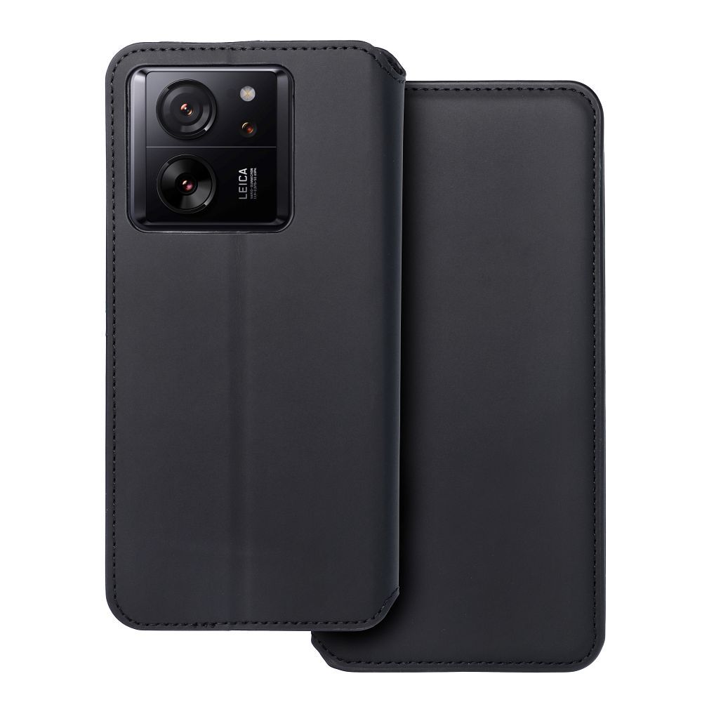 Aizsargvāciņš Xiaomi 13T / 13T Pro – DUAL POCKET, melns