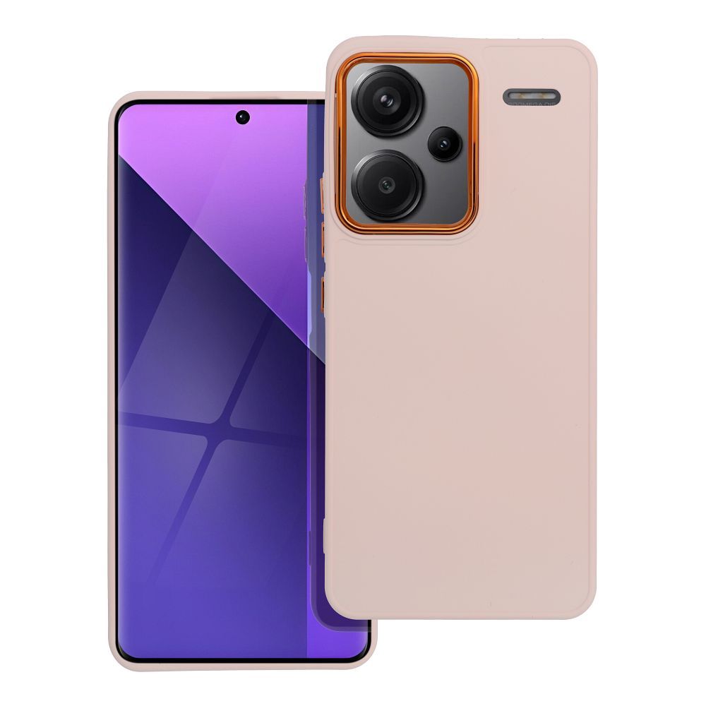 Aizsargvāciņš Xiaomi Redmi Note 13 Pro Plus 5G – FRAME, pūderrozā