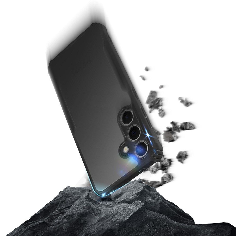 Aizsargvāciņš Xiaomi Redmi A3 – ANTI-DROP, melns — attēls 3