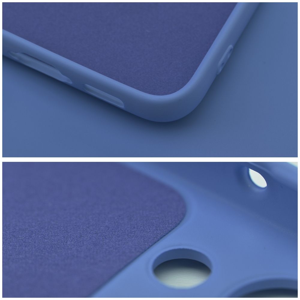 Aizsargvāciņš Samsung A55 5G – SILICONE, zils — attēls 4