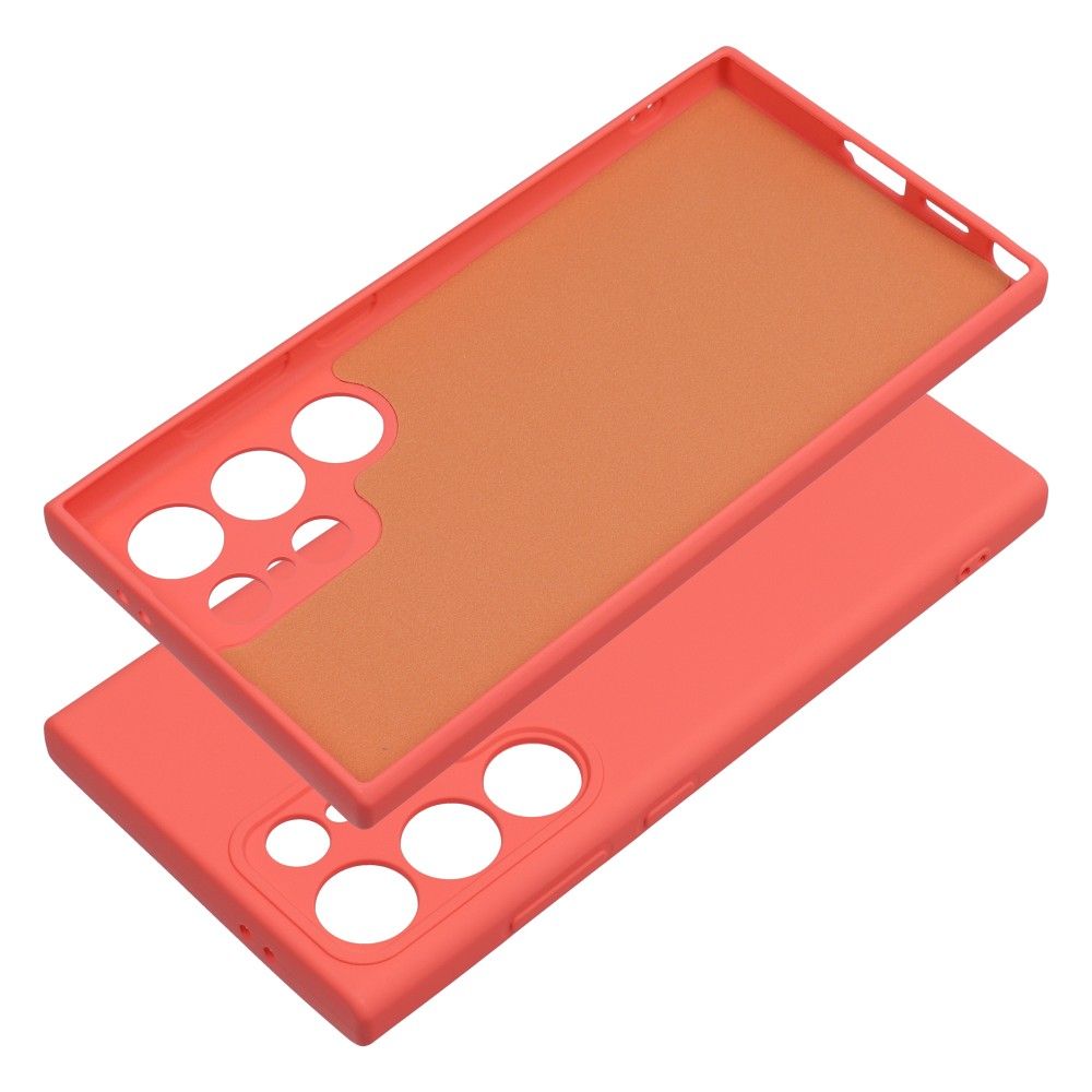 Aizsargvāciņš Samsung S24 Ultra peach – SILICONE — attēls 3