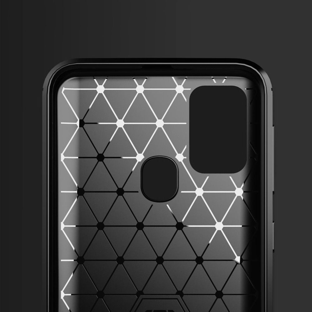 Aizsargvāciņš Samsung M31 – CARBON, melns — attēls 4