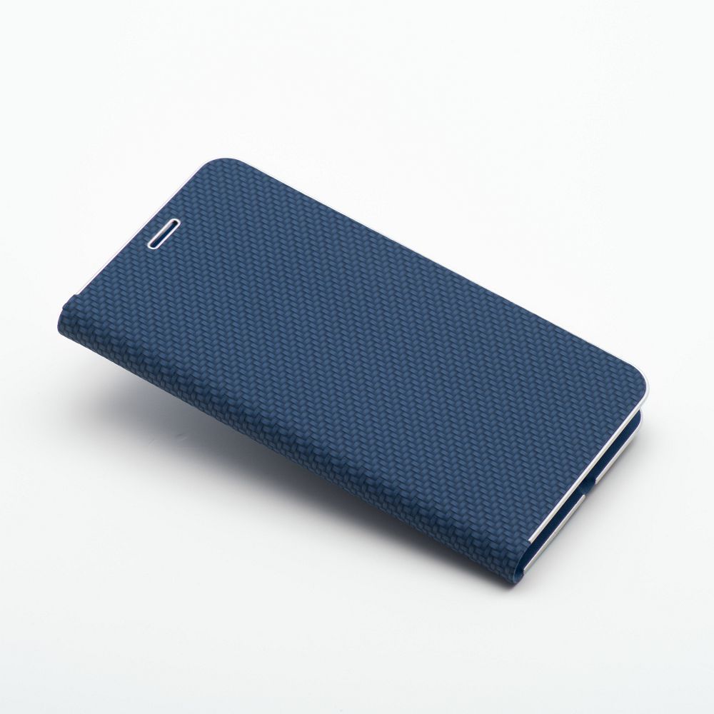 Aizsargvāciņš iPhone 11 – LUNA Carbon, zils