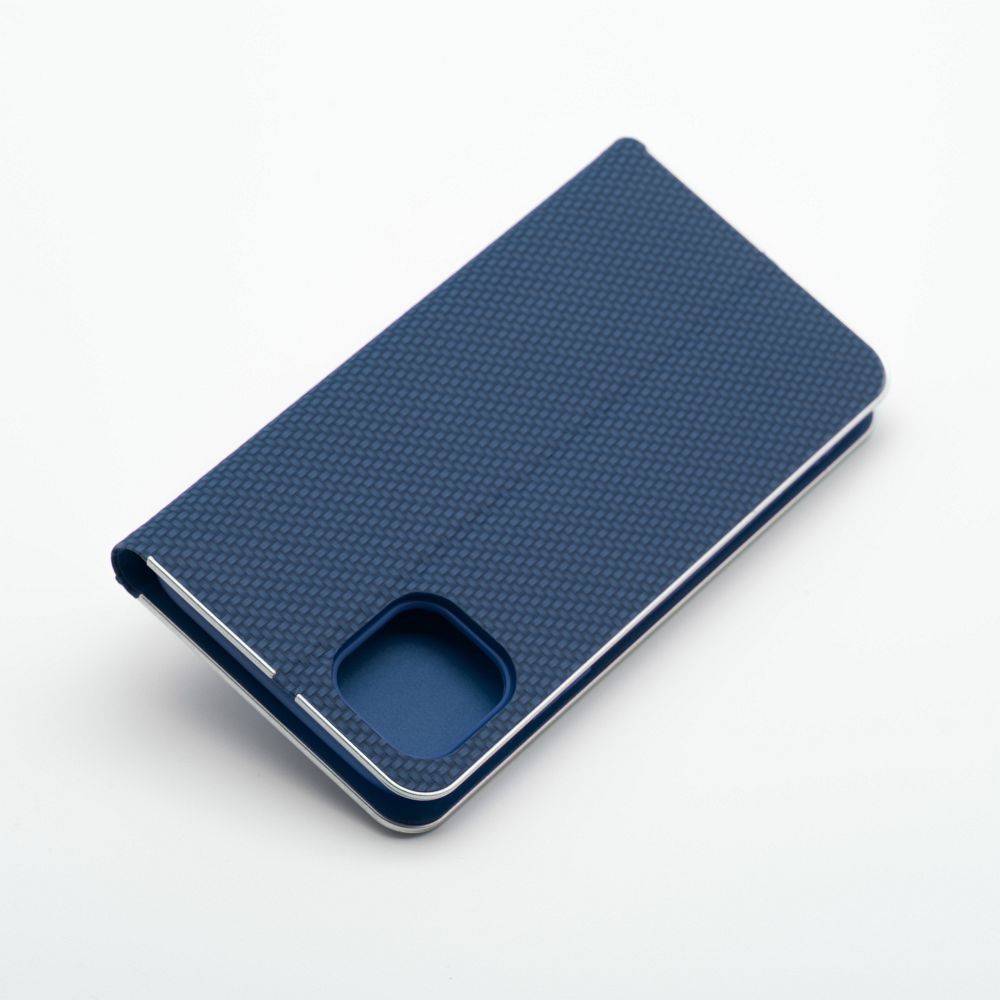 Aizsargvāciņš iPhone 11 – LUNA Carbon, zils