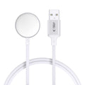 Tech-Protect UltraBoost MC02 bezvadu lādētājs Apple Watch, USB-A, 1 m, balts