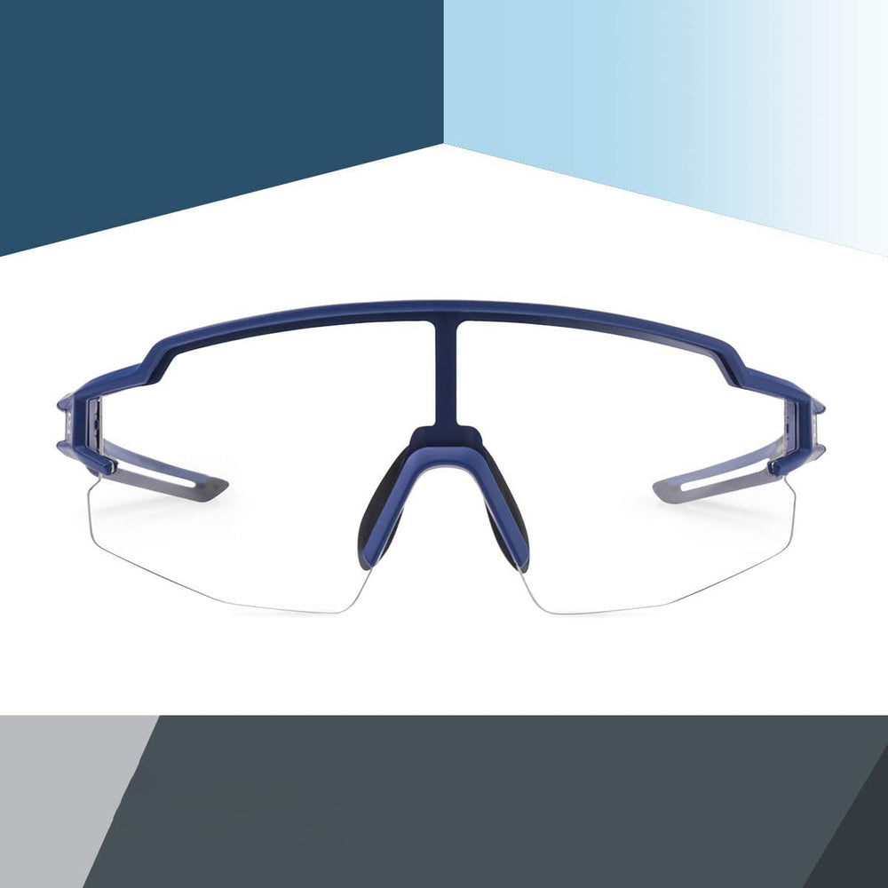 Rockbros 10174 velobraukšanas brilles UV400, zilas