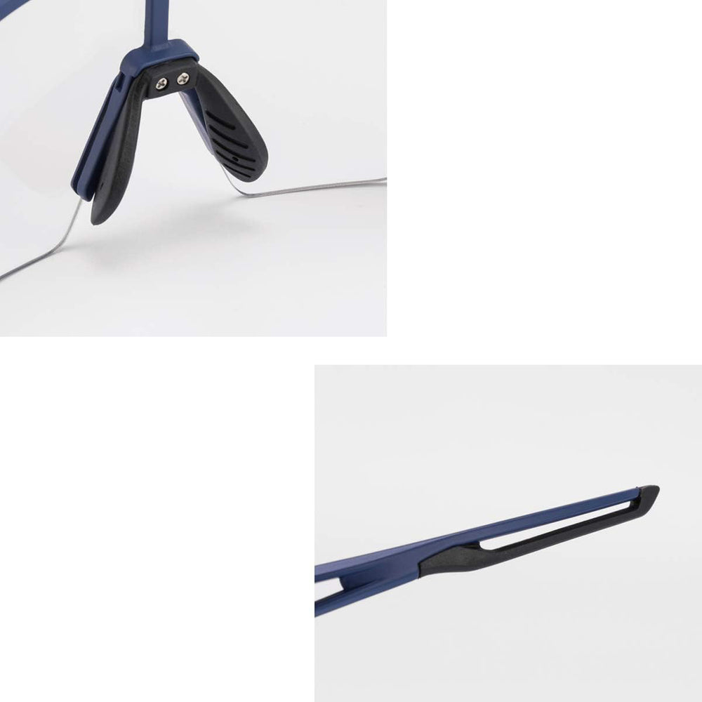 Rockbros 10174 velobraukšanas brilles UV400, zilas