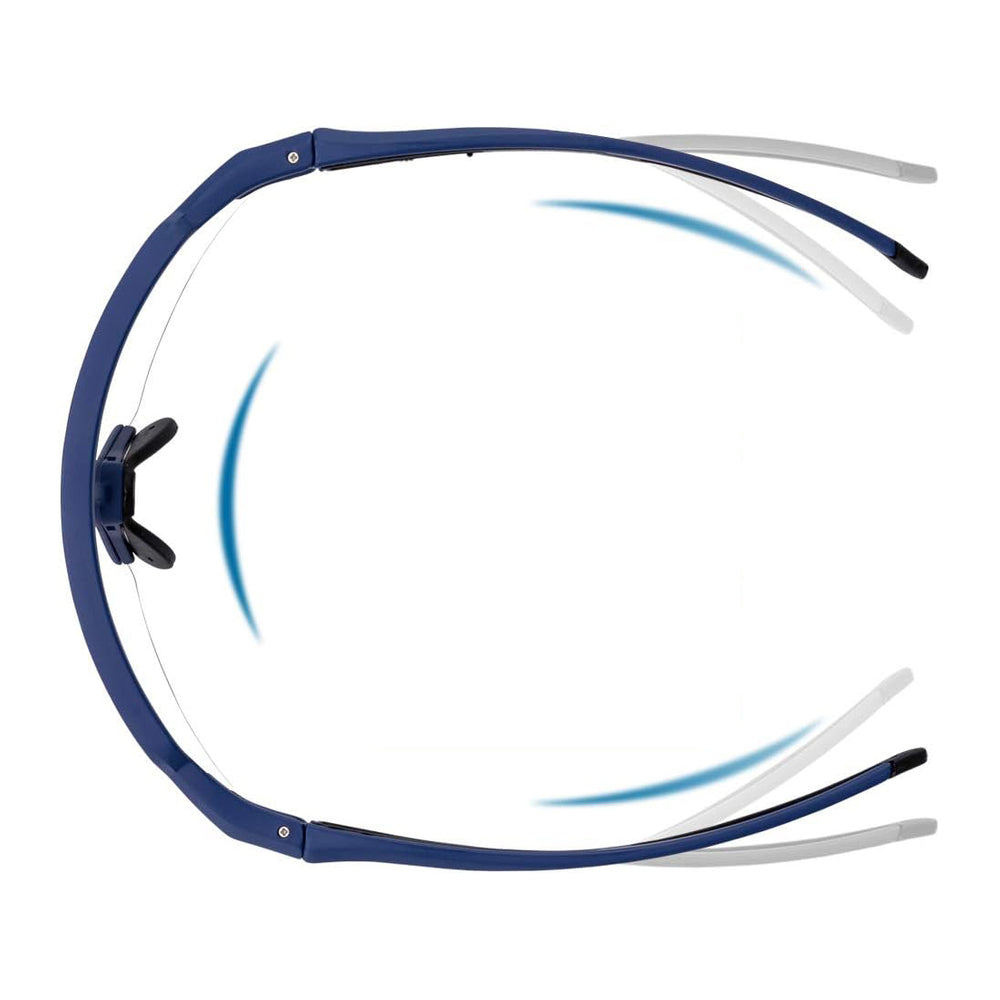 Rockbros 10174 velobraukšanas brilles UV400, zilas