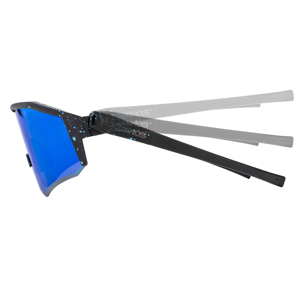 Rockbros SP297 polarizētas velobraukšanas brilles UV400, melnas
