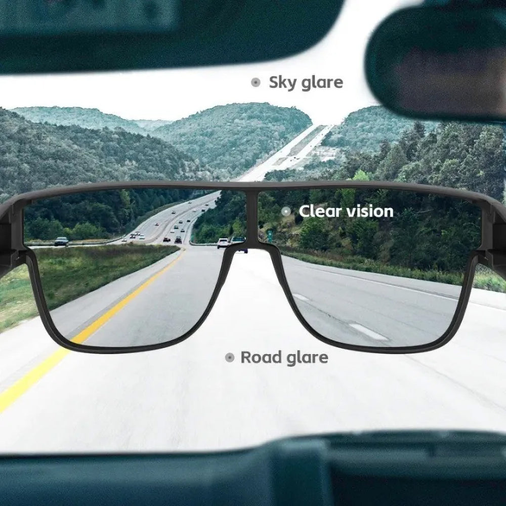 Rockbros SP304 polarizētas sporta brilles UV400 valkāšanai virs korekcijas brillēm, melnas