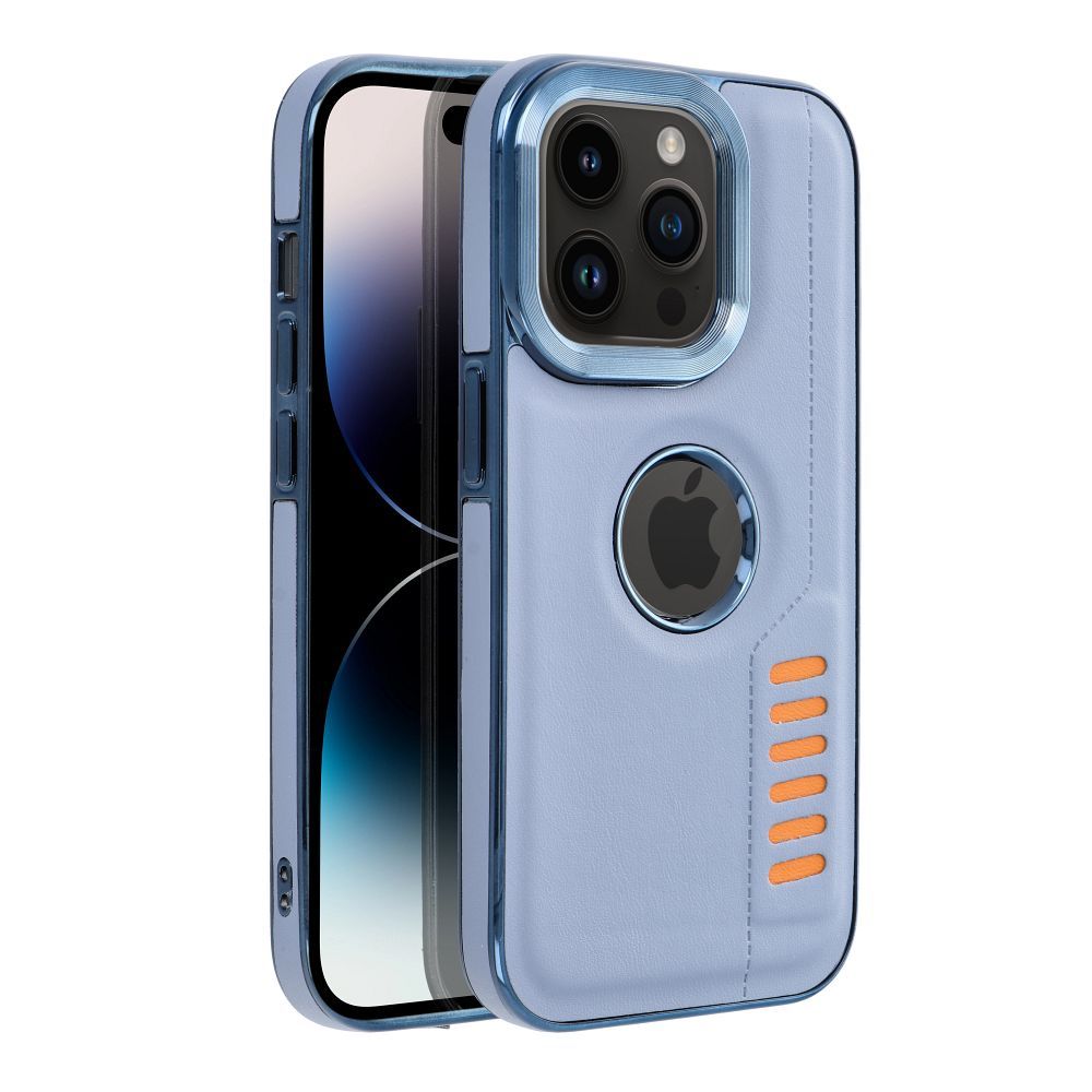 Aizsargvāciņš iPhone 14 Pro – MILANO, zils — attēls 2