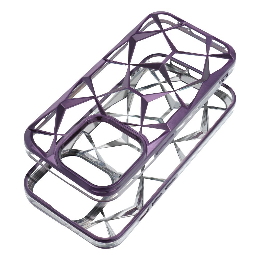 Aizsargvāciņš iPhone 16 PRO – TWINKI, violets — attēls 3