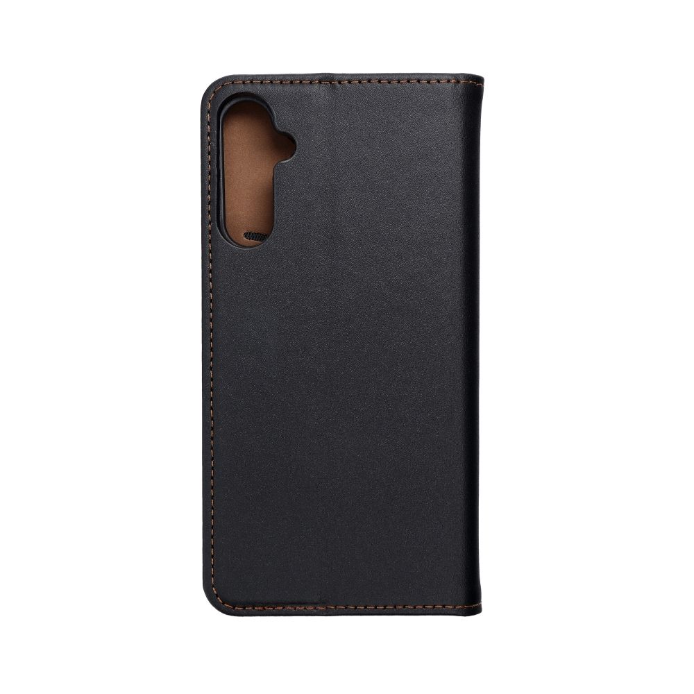Aizsargvāciņš Samsung A34 5G – SMART PRO leather, melns — attēls 2