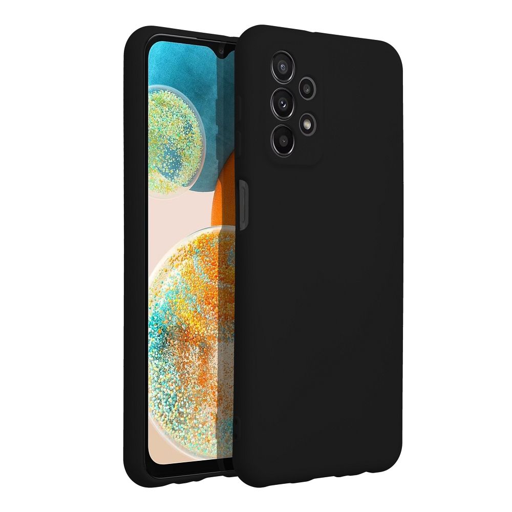 Aizsargvāciņš Samsung A23 5G – SILICONE, melns — attēls 2
