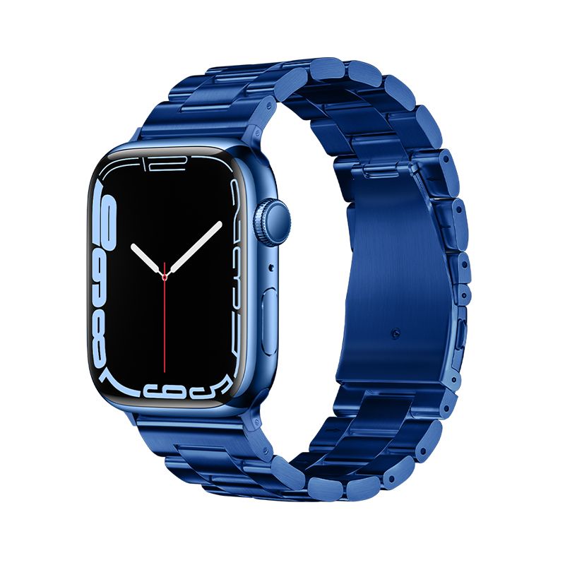 Forcell F-Design FA10 rihm Apple Watch 42/44/45/49 mm – sinine
