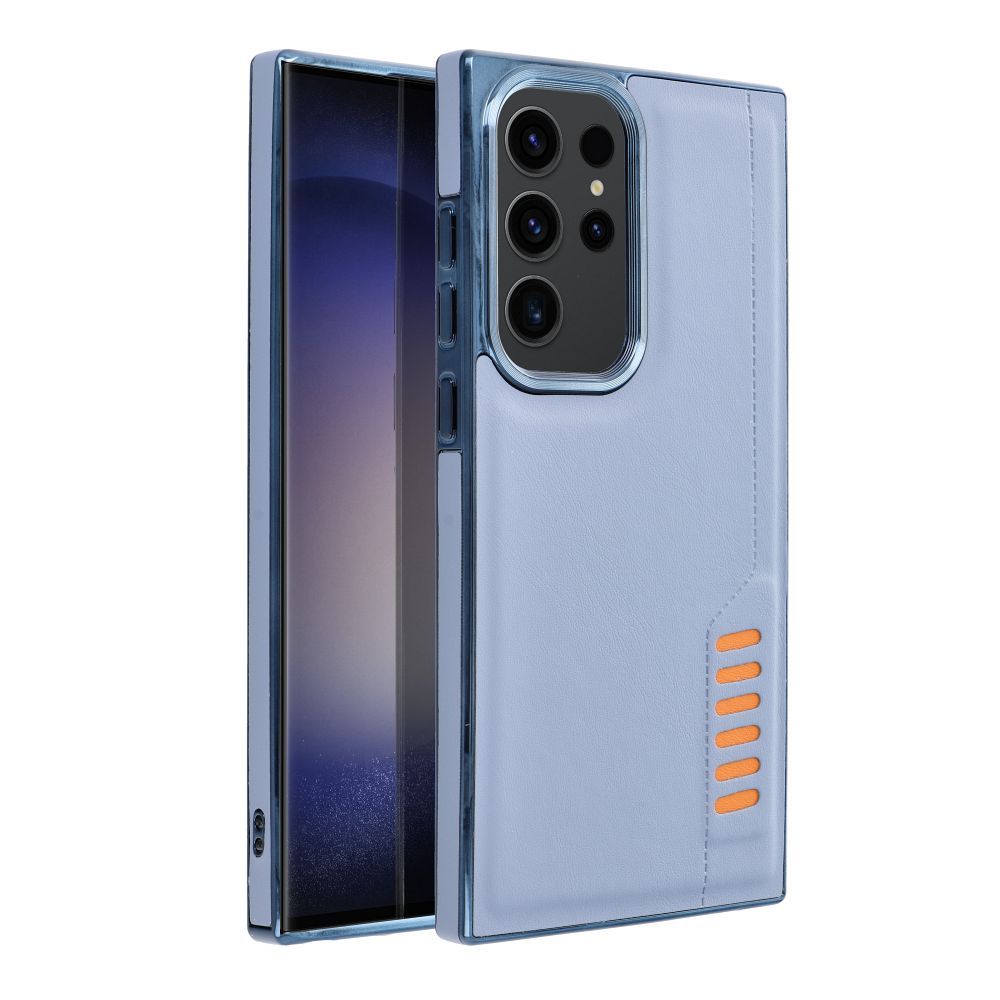 Aizsargvāciņš Samsung S23 Ultra – MILANO, zils — attēls 2