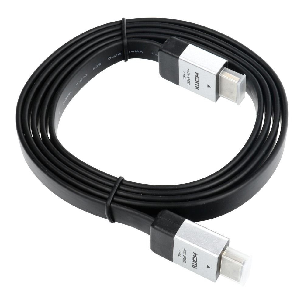 Kabelis Cable HDMI to HDMI 4K 60Hz High Speed with Ethernet ver. 2.0 1,5 m black — attēls 2