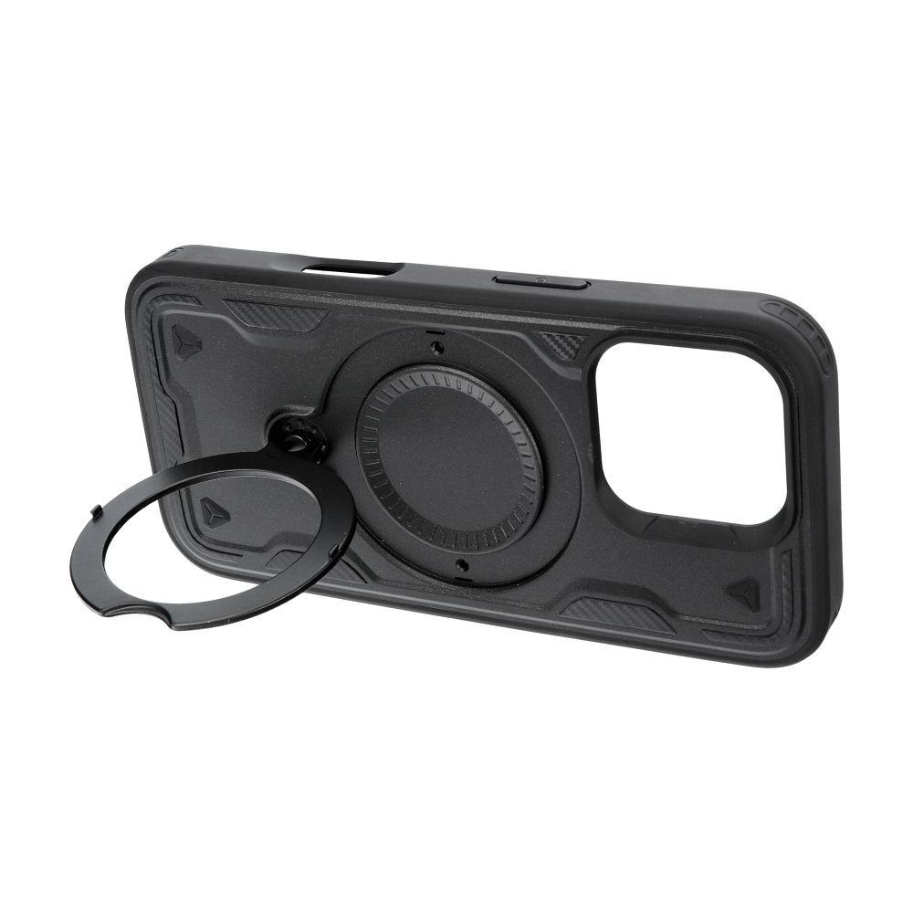 Frost Armor aizsargvāciņš iPhone 15, melns