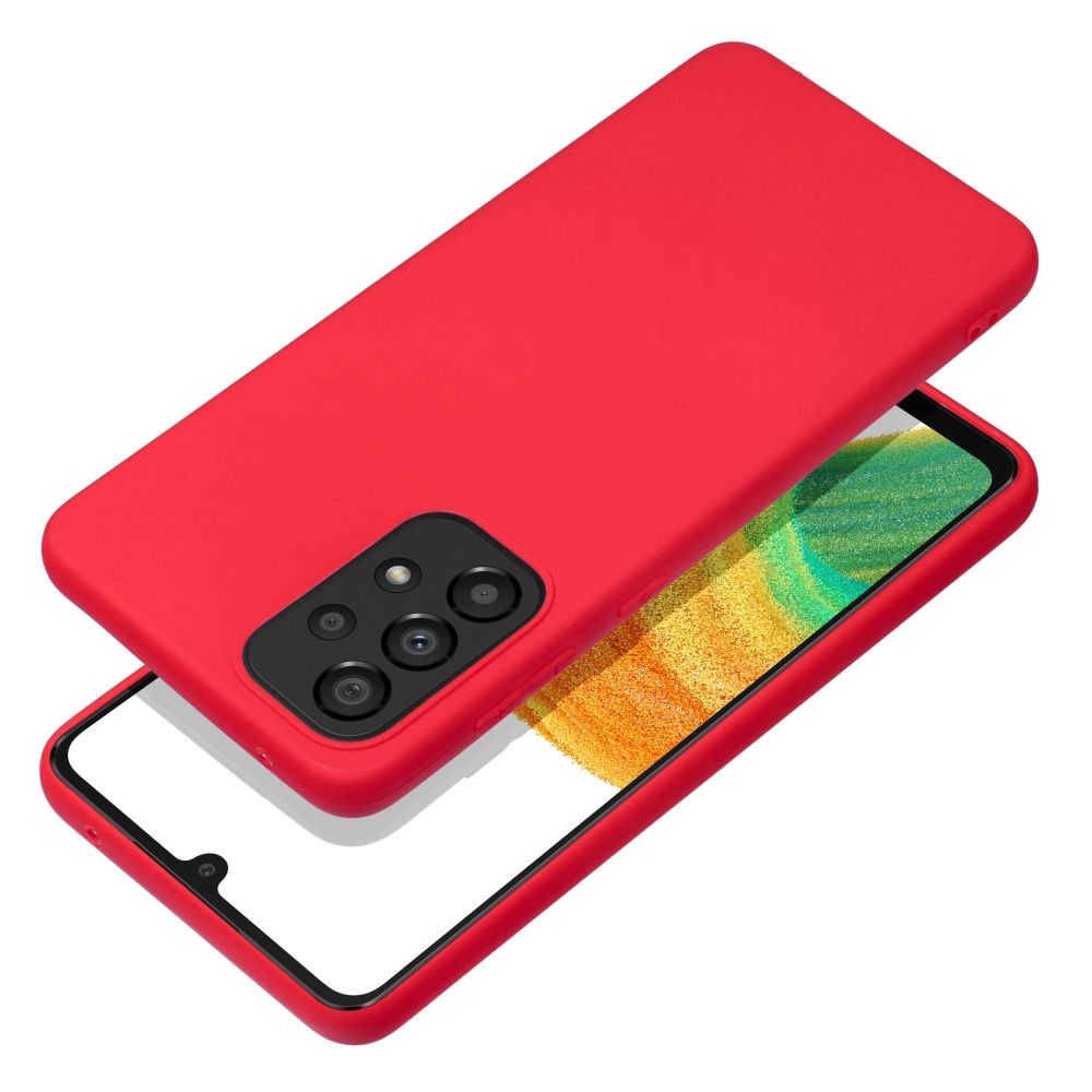 Aizsargvāciņš Samsung A33 5G – SOFT, sarkans — attēls 3