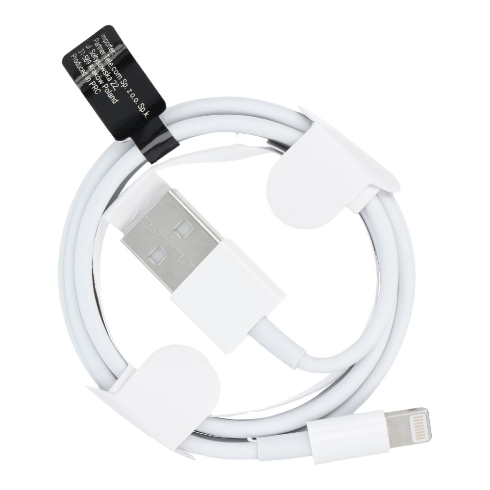 Kabelis Cable USB A to Lightning HD5 1 m white — attēls 2
