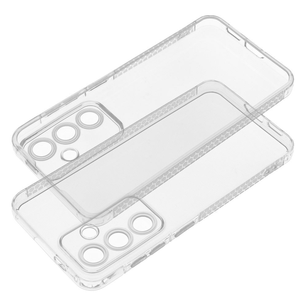 Aizsargvāciņš Samsung S24 Ultra – CLEAR 1,5 mm GRID, caurspīdīgs — attēls 2