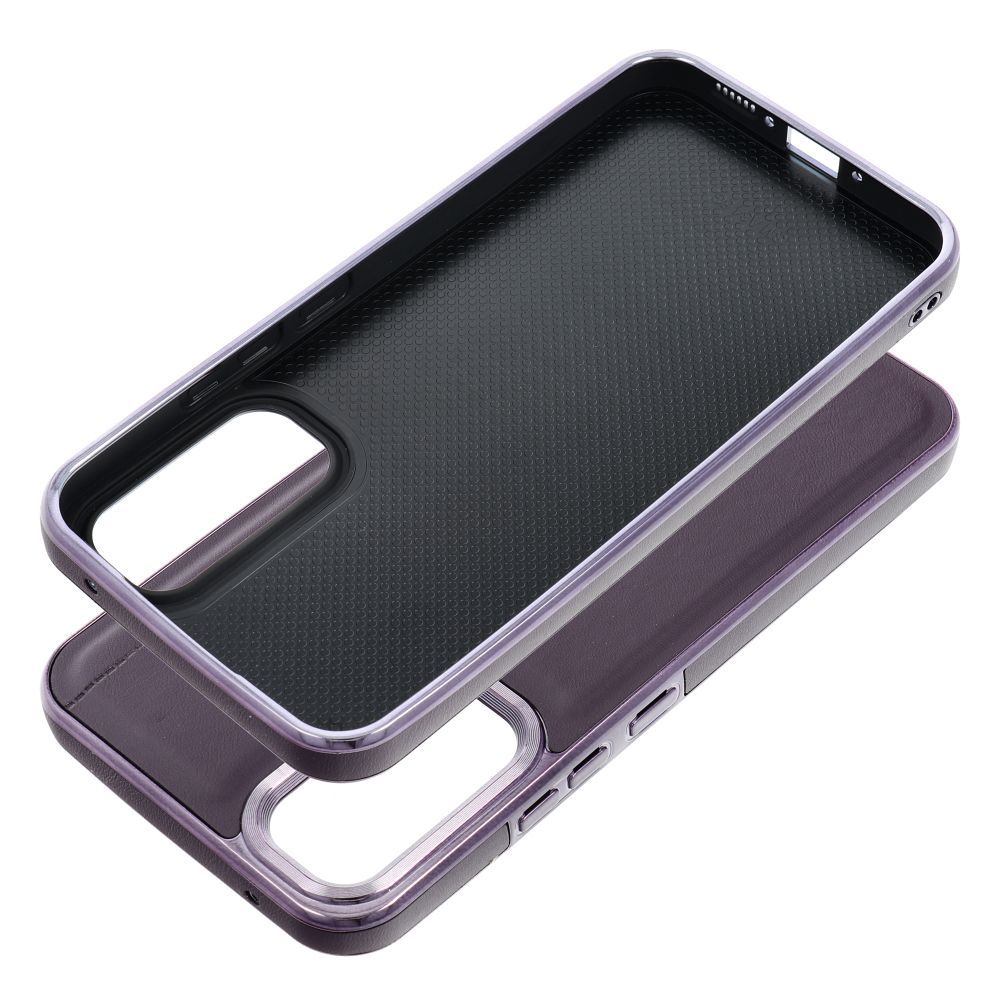 Aizsargvāciņš Samsung A34 5G dark – MILANO, violets — attēls 3