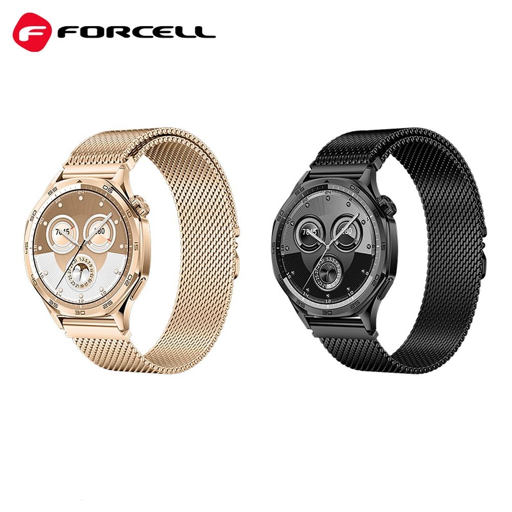 Forcell F-Design FS10 siksniņa Samsung Galaxy Watch 20 mm, zelta