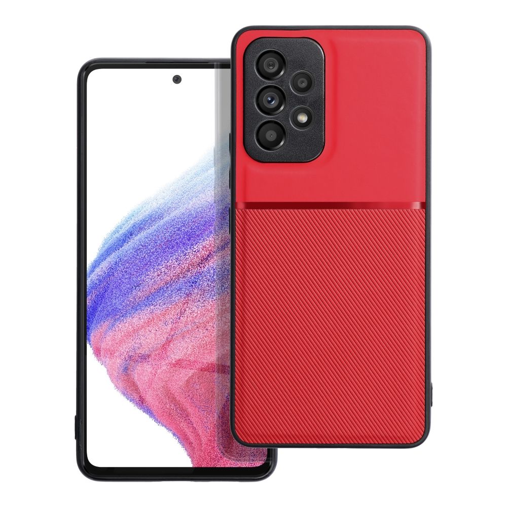 Aizsargvāciņš Samsung A53 5G – NOBLE, sarkans