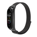 Neilona siksniņa Xiaomi Mi Band 5/6/7, melna (05)