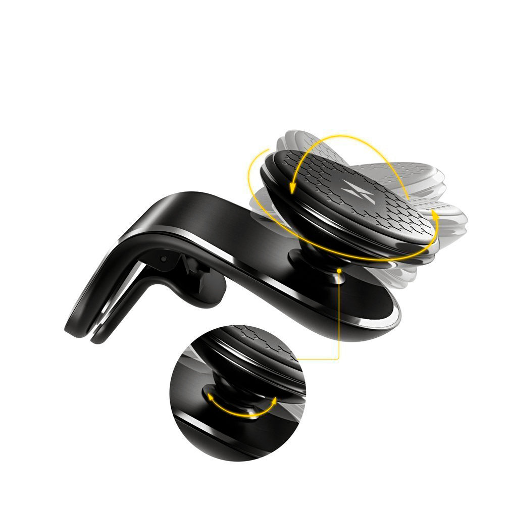 Wozinsky Magnetic Car Grille Mount 360 Black (WMH-03) — attēls 3