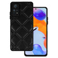 Leather 3D aizsargvāciņš Xiaomi Redmi Note 11 Pro / Note 11 Pro 5G, melns, dizains Nr. 3