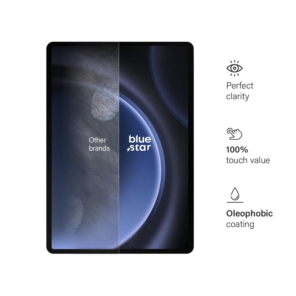 Aizsargstikls Samsung Galaxy Tab S9 FE 10.9" – Blue Star — attēls 4