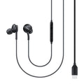 Austiņas Samsung AKG EO-IC100BBEGEU Wired In-Ear USB-C Headphones - Black