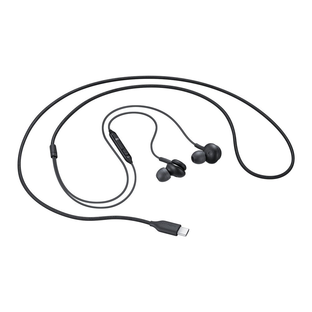 Austiņas Samsung AKG EO-IC100BBEGEU Wired In-Ear USB-C Headphones - Black — attēls 2