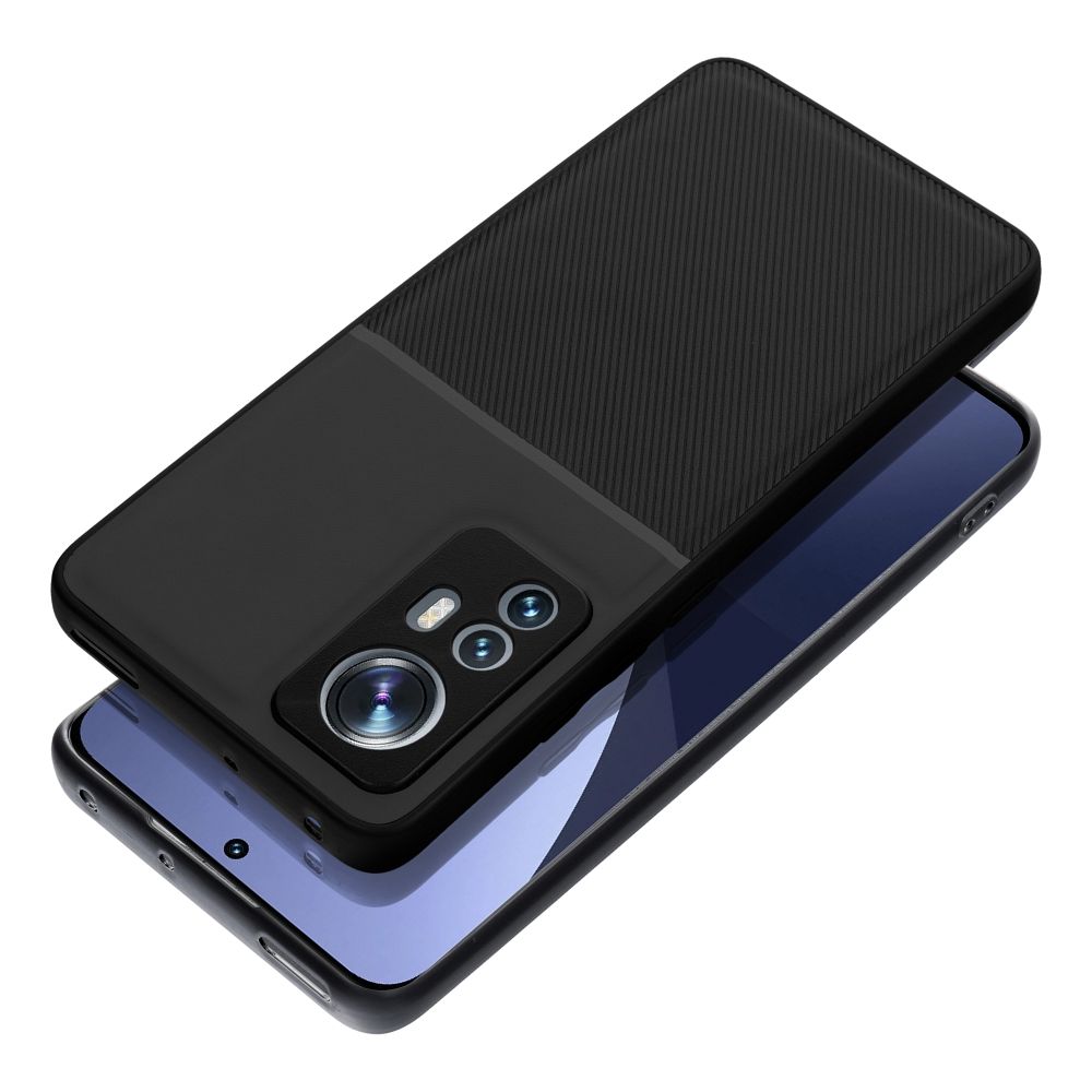 Aizsargvāciņš Xiaomi 12 Lite – NOBLE, melns — attēls 3