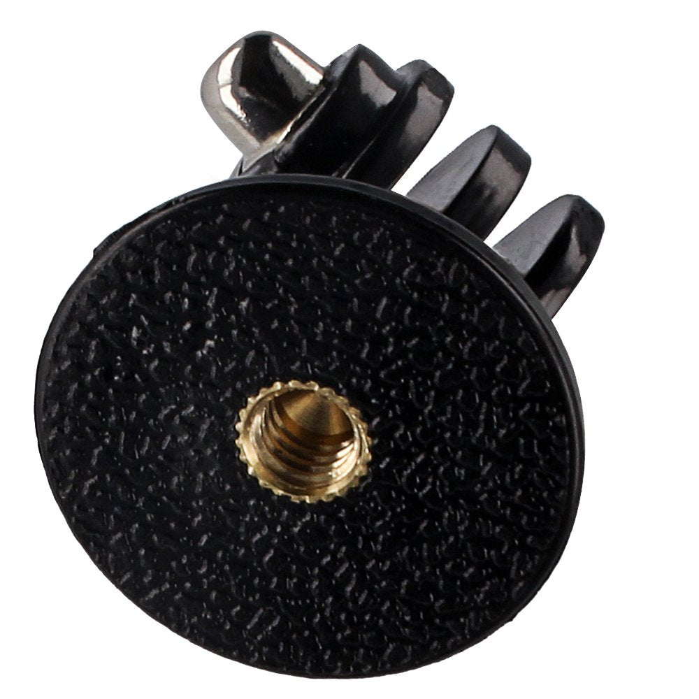 Sports Camera Mount with GoPro Tripod Mount - Black — attēls 4
