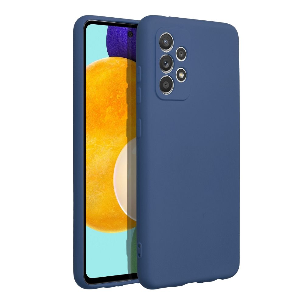Aizsargvāciņš Samsung A52 5G / A52 LTE ( 4G ) / A52S – SILICONE, zils — attēls 2