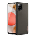 Aizsargvāciņš Samsung Galaxy A42 5G – Dux Ducis Fino covered with nylon material, zaļš