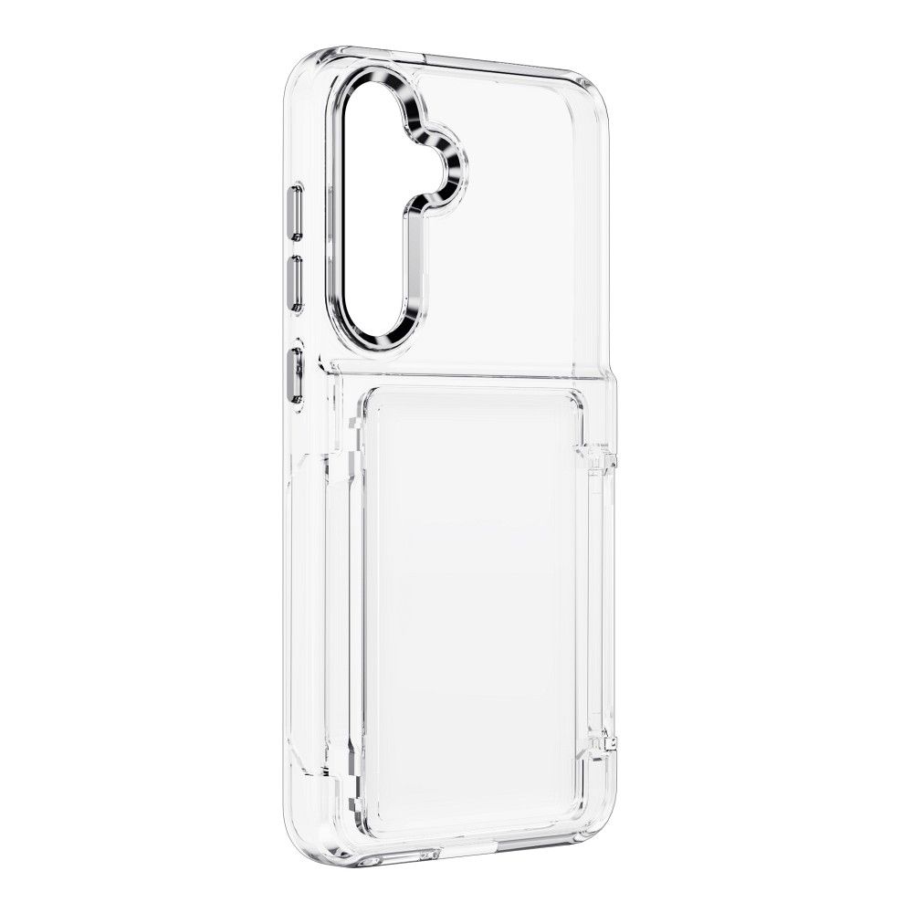 Aizsargvāciņš Samsung S24 – FORCELL F-PROTECT Crystal Pocket, caurspīdīgs — attēls 2