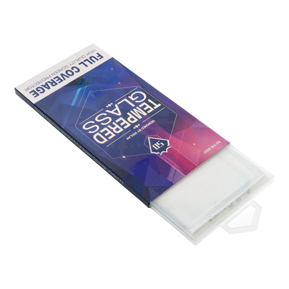 Aizsargstikls Samsung Galaxy S8 Plus (Case Friendly) – 5D Full Glue, melns — attēls 3
