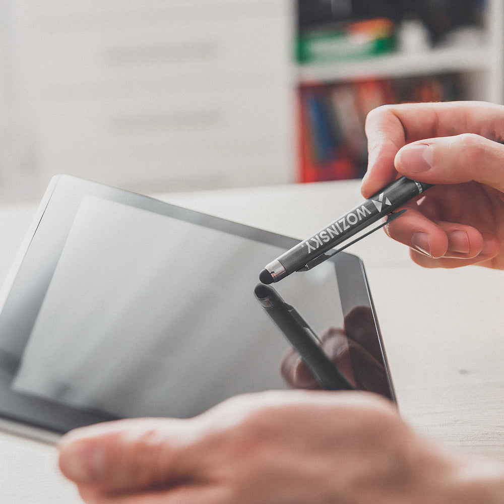 Wozinsky pen stylus for smartphone tablet touch screens, black — attēls 3