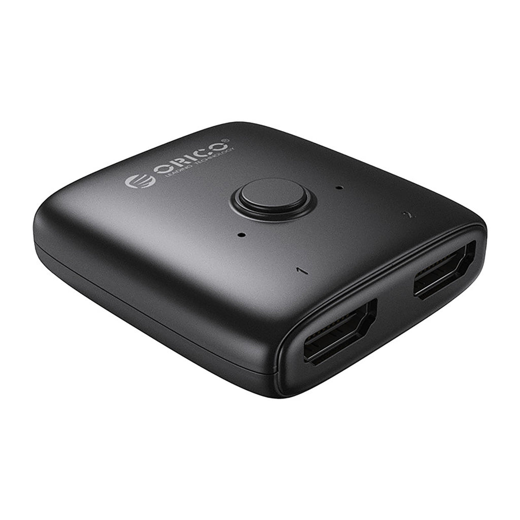 Orico HS2-A1 divvirzienu HDMI 2.0 pārslēdzējs/sadalītājs, melns