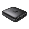 Orico HS2-A1 divvirzienu HDMI 2.0 pārslēdzējs/sadalītājs, melns