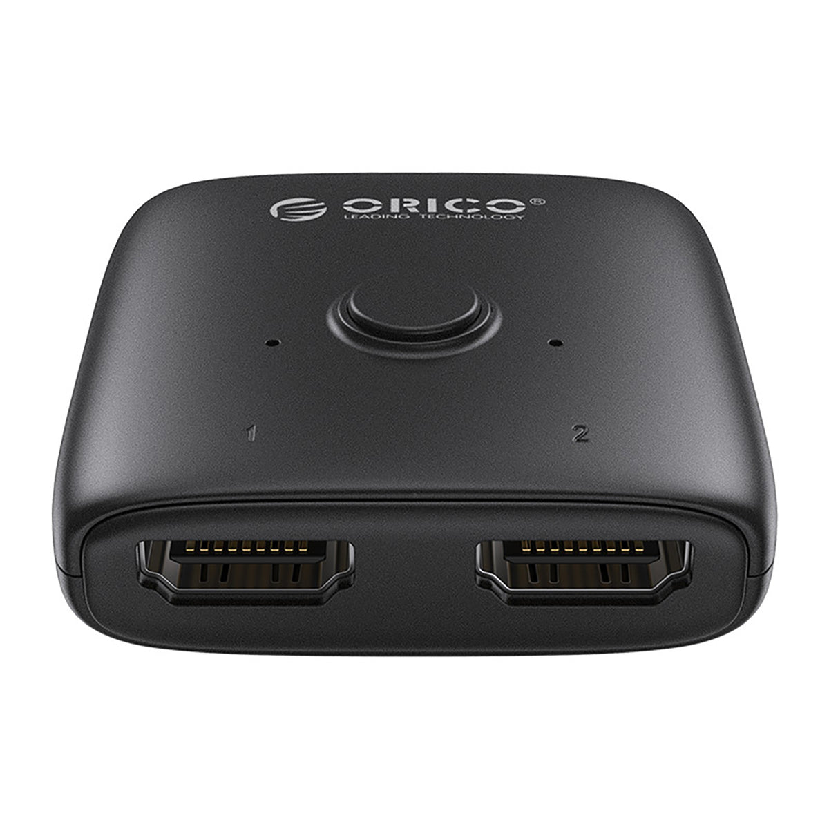 Orico HS2-A1 divvirzienu HDMI 2.0 pārslēdzējs/sadalītājs, melns