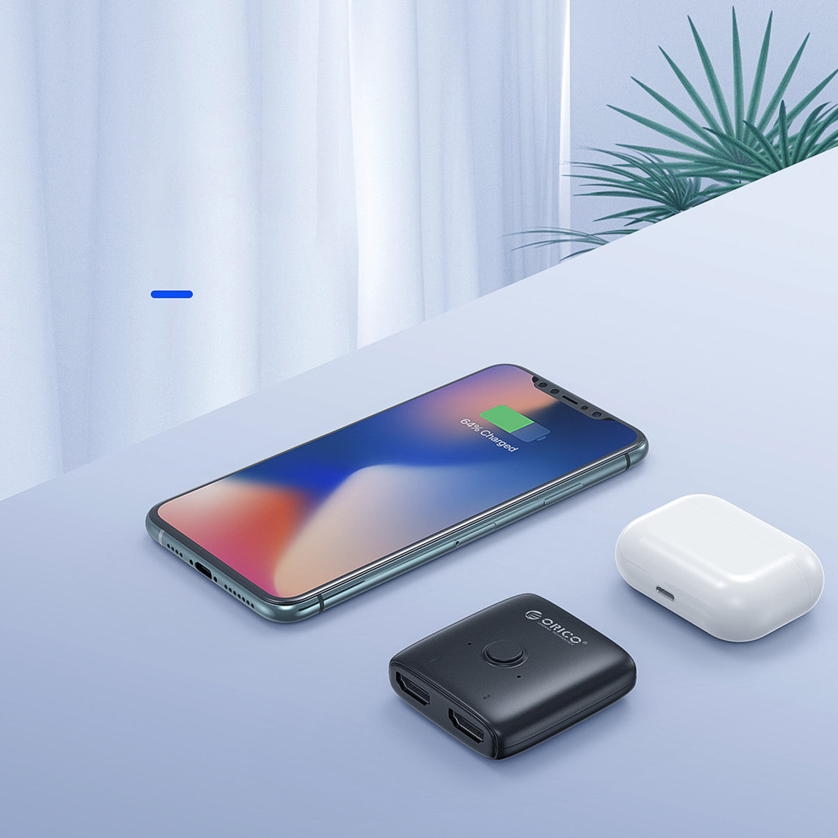 Orico HS2-A1 divvirzienu HDMI 2.0 pārslēdzējs/sadalītājs, melns