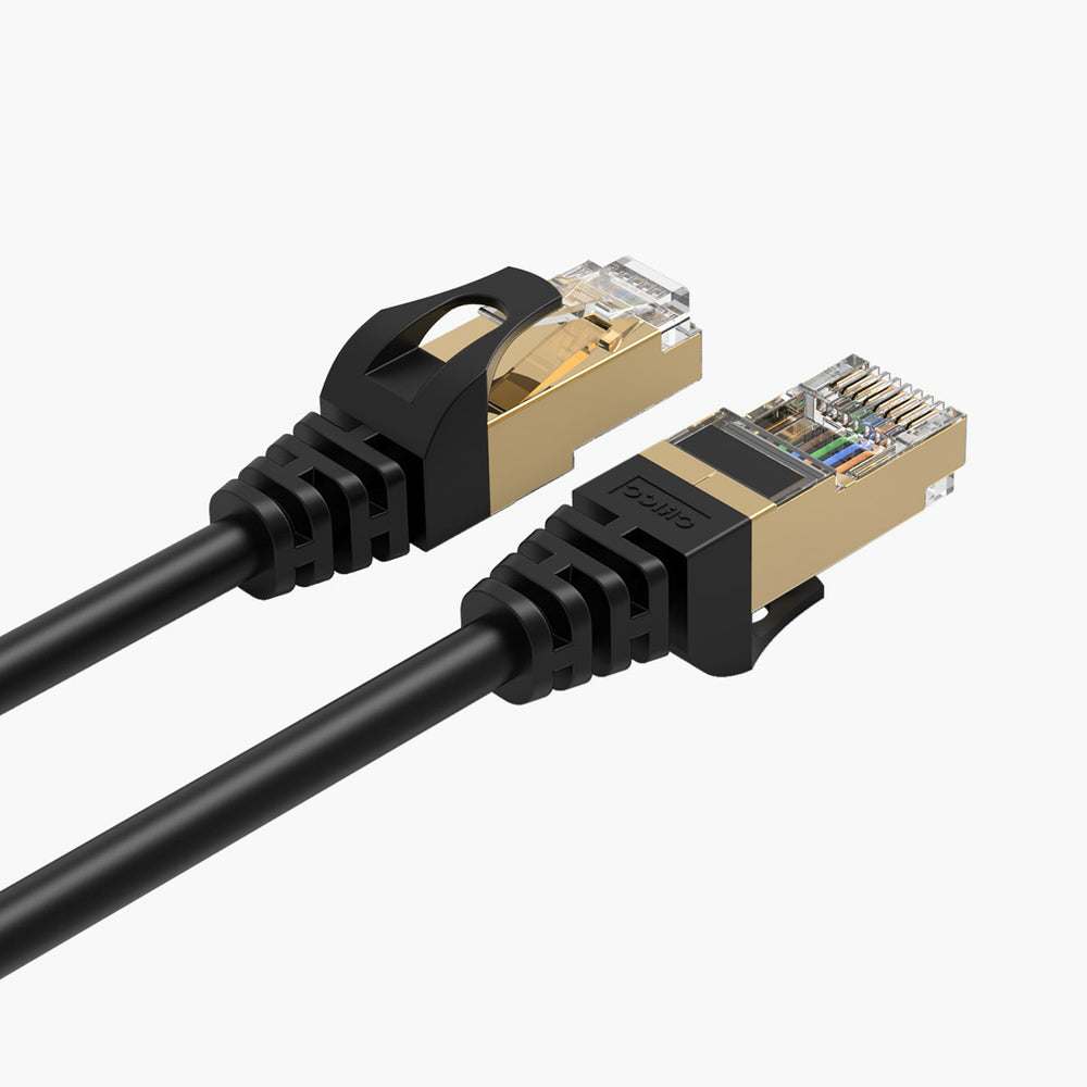 Orico PUG-C7 CAT7 RJ45 tīkla kabelis 10 Gbit/s, 2 m, melns