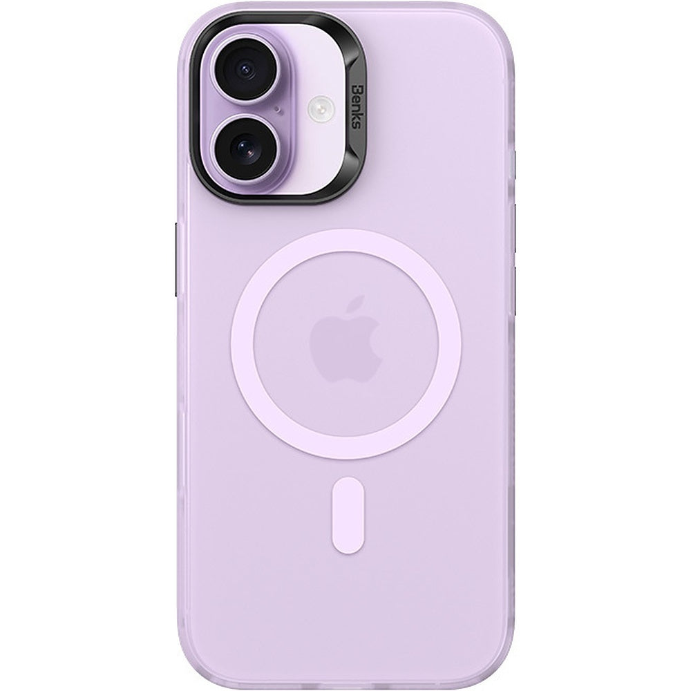 Aizsargvāciņš iPhone 17 – Benks Lucid Armor ar Camera Control pogu, violets