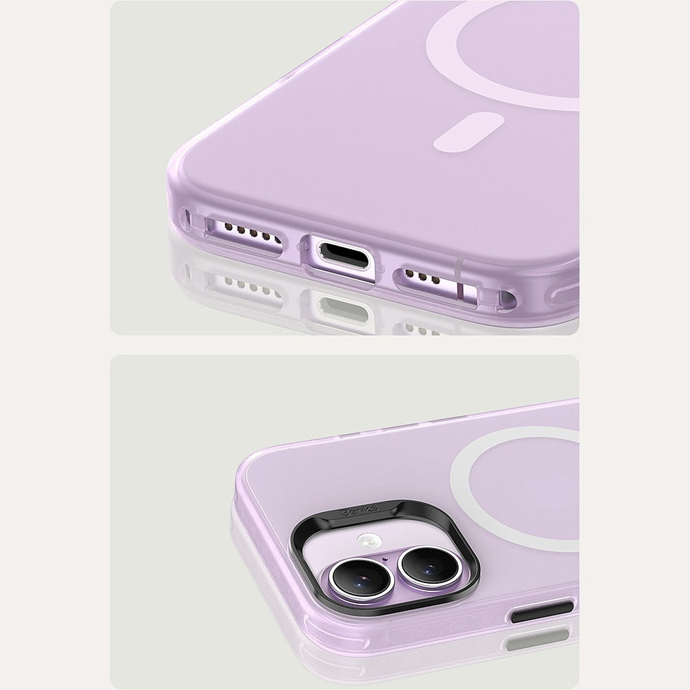 Aizsargvāciņš iPhone 17 – Benks Lucid Armor ar Camera Control pogu, violets
