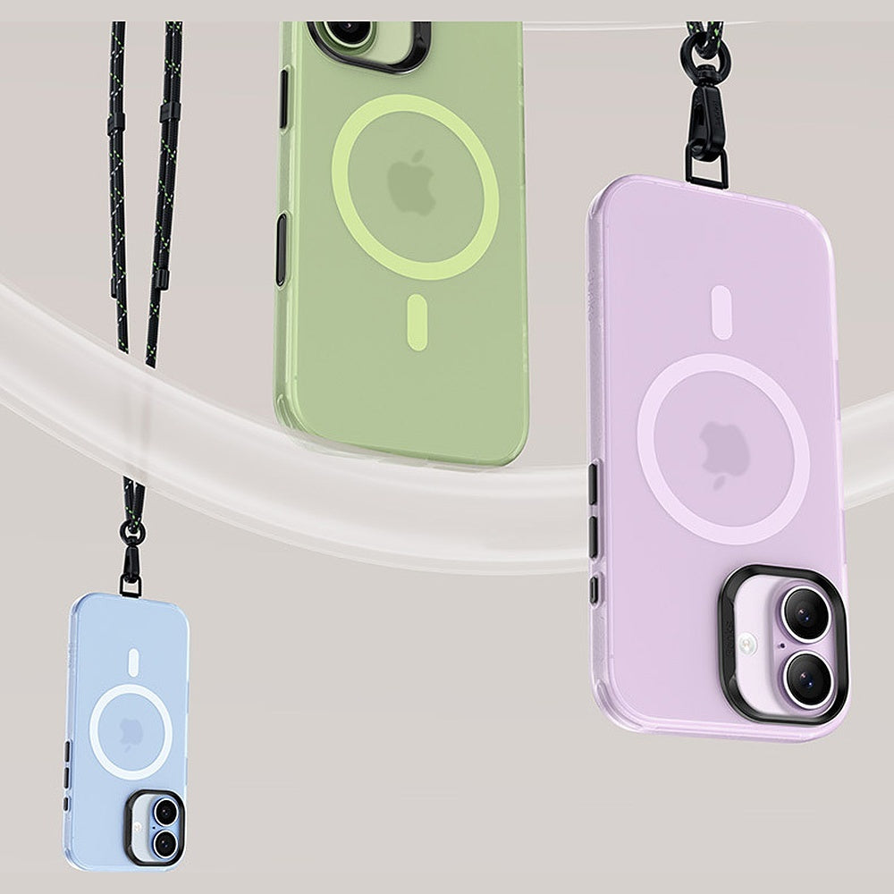 Aizsargvāciņš iPhone 17 – Benks Lucid Armor ar Camera Control pogu, violets