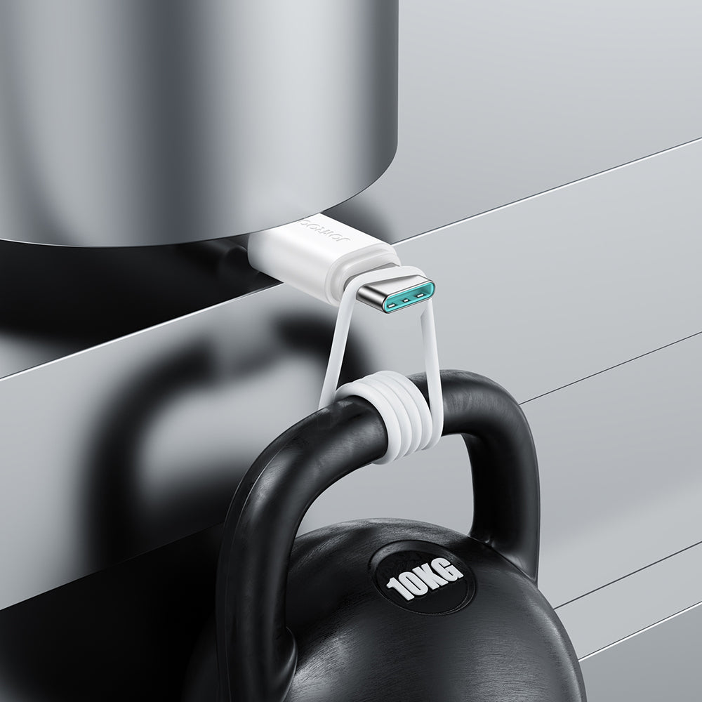 Joyroom Long-Lasting A9 USB-A–USB-C 3 A kabelis, 1 m, melns
